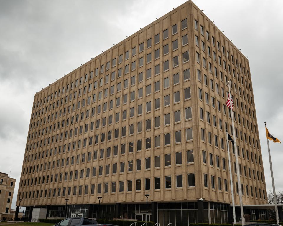 Exterior view of the Oneida County Office Building