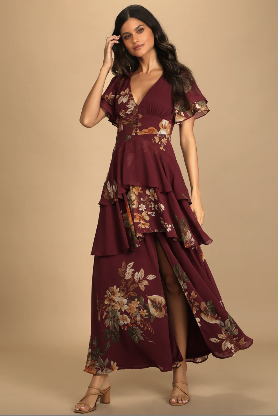 <p><a href="https://go.redirectingat.com?id=74968X1596630&url=https%3A%2F%2Fwww.lulus.com%2Fproducts%2Fmidnight-mood-burgundy-floral-print-tiered-maxi-dress%2F1596036.html&sref=https%3A%2F%2Fwww.thepioneerwoman.com%2Ffashion-style%2Fg40924270%2Fbest-fall-wedding-guest-dresses%2F" rel="nofollow noopener" target="_blank" data-ylk="slk:Shop Now;elm:context_link;itc:0;sec:content-canvas" class="link ">Shop Now</a></p><p>Midnight Mood Burgundy Floral Print Tiered Maxi Dress</p><p>$98.00</p><p>lulus.com</p><span class="copyright">Lulu's</span>