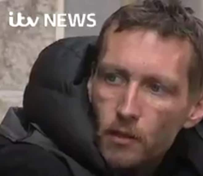 Homeless hero Steve - Credit: ITV NEWS