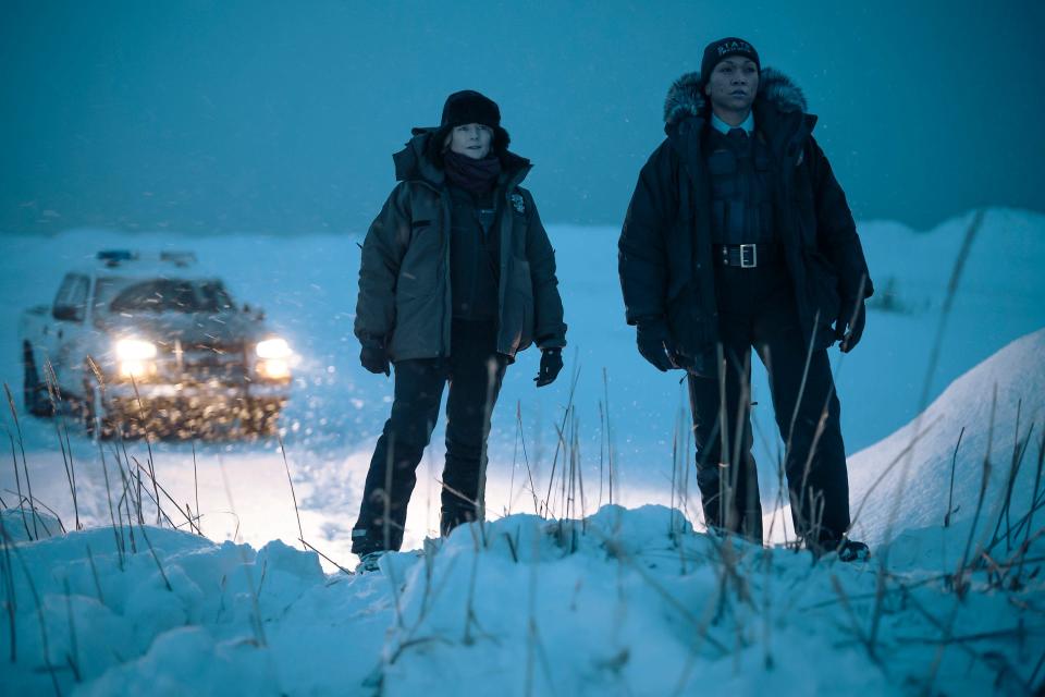 Jodie Foster and Kal Reis team up to solve a frozen mystery in "True Detective: Night Country."