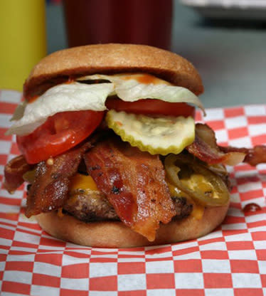 <div class="caption-credit"> Photo by: Esquire</div><div class="caption-title">Best Burger</div><p> <i>BBQ bison burger gets a layer of smoked cheddar, jalapeño peppers, and BBQ sauce, Burger Me!, Truckee, CA, <a href="http://www.burgermetruckee.com/" rel="nofollow noopener" target="_blank" data-ylk="slk:burgermetruckee.com;elm:context_link;itc:0;sec:content-canvas" class="link ">burgermetruckee.com</a>.</i> <br> </p> <br> <br> <b>More from Esquire: <br> <a href="http://www.esquire.com/the-side/holiday-survival-guide-2012?link=rel&dom=yah_life&src=syn&con=art&mag=esq" rel="nofollow noopener" target="_blank" data-ylk="slk:Holiday Recipes, Kitchen Hacks, and Tips;elm:context_link;itc:0;sec:content-canvas" class="link ">Holiday Recipes, Kitchen Hacks, and Tips</a> <br> <a href="http://www.esquire.com/the-side/gifts/style-gifts-men?link=rel&dom=yah_life&src=syn&con=art&mag=esq" rel="nofollow noopener" target="_blank" data-ylk="slk:Stylish, Affordable Gifts for Him;elm:context_link;itc:0;sec:content-canvas" class="link ">Stylish, Affordable Gifts for Him</a> <br></b>