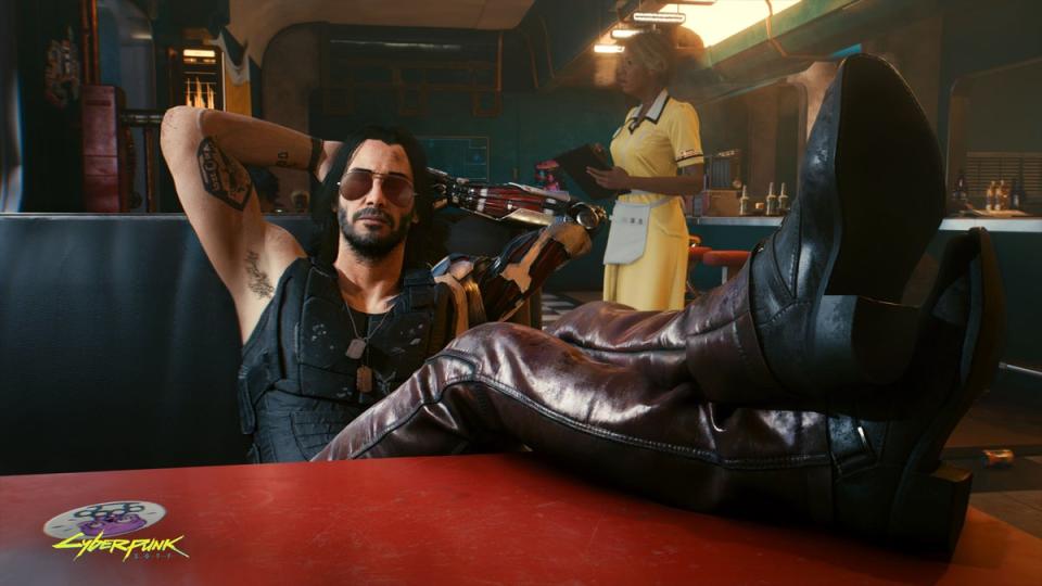 Hollywood a-listers such as Keanu Reeves have become a more common sight in video games (CD Projekt Red)