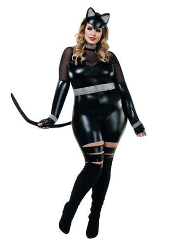 14) Sexy Plus Size Cat Burglar Costume for Women