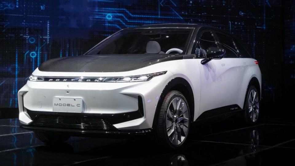 Model C最早是在2021年鴻海科技日中以概念車之姿亮相。(圖片來源/ 鴻海)