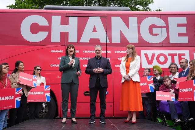 Labour's battle bus is launched