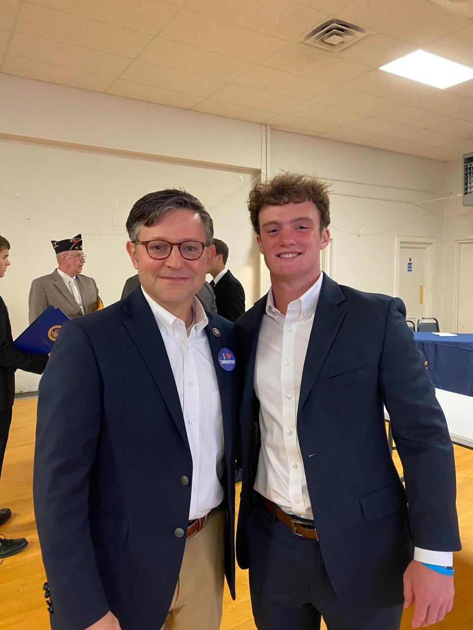 Loyola College Prep senior Reagan Coyle was appointed to the U.S. Air Force Academy upon his nomination from Speaker Mike Johnson.