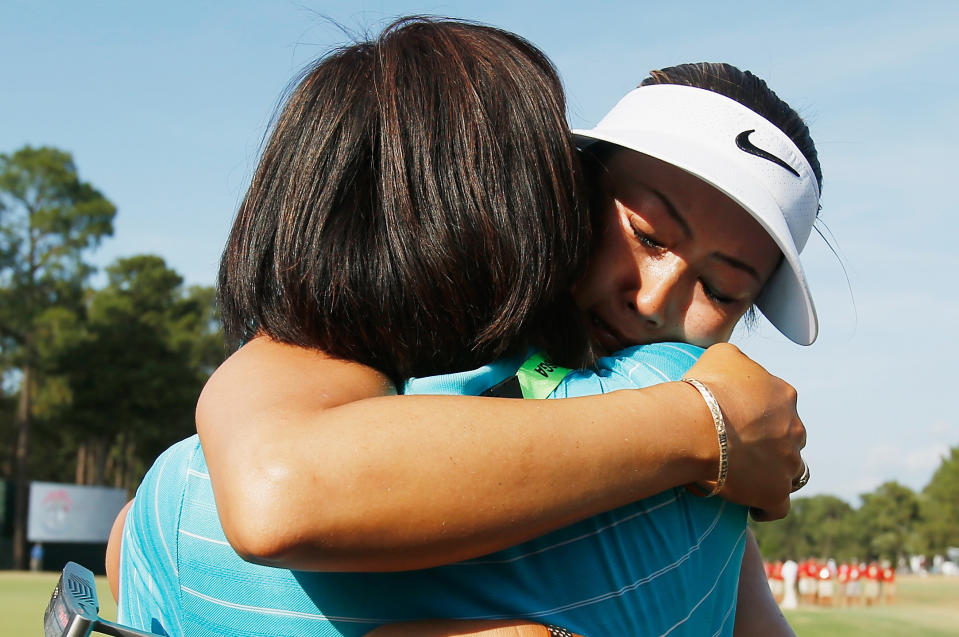 Michelle Wie Mother's Day