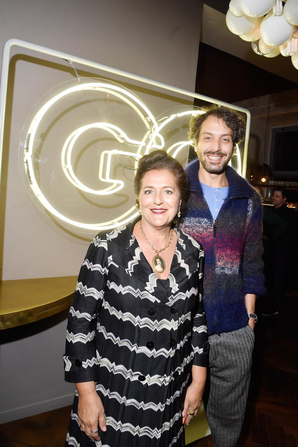 Angela Missoni and Francesco Maccapani