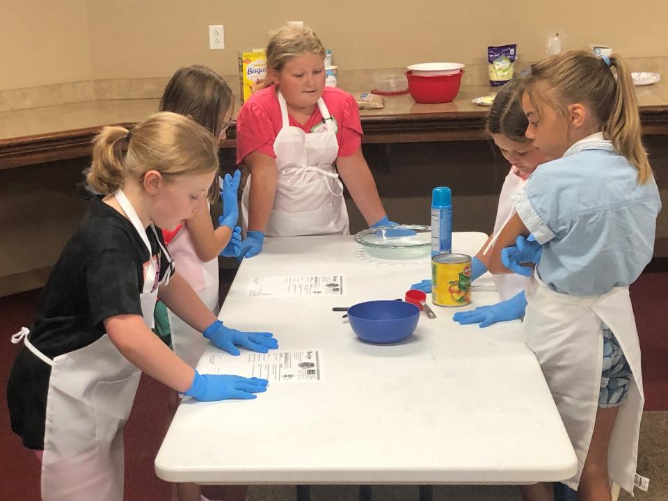 Crawford County girls got a taste of cooking during a free three-day cooking camp at the Bucyrus Public Library.