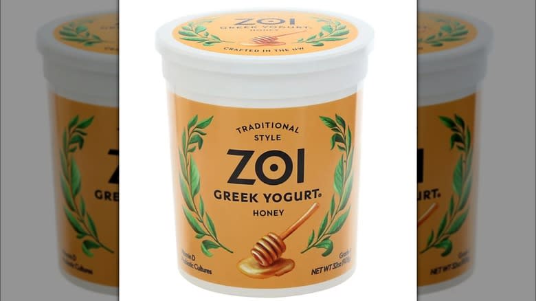 Zoi honey Greek yogurt