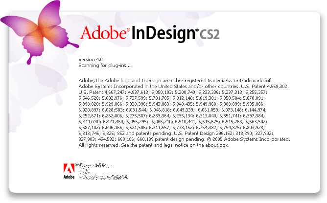 Adobe inDesign for CS2