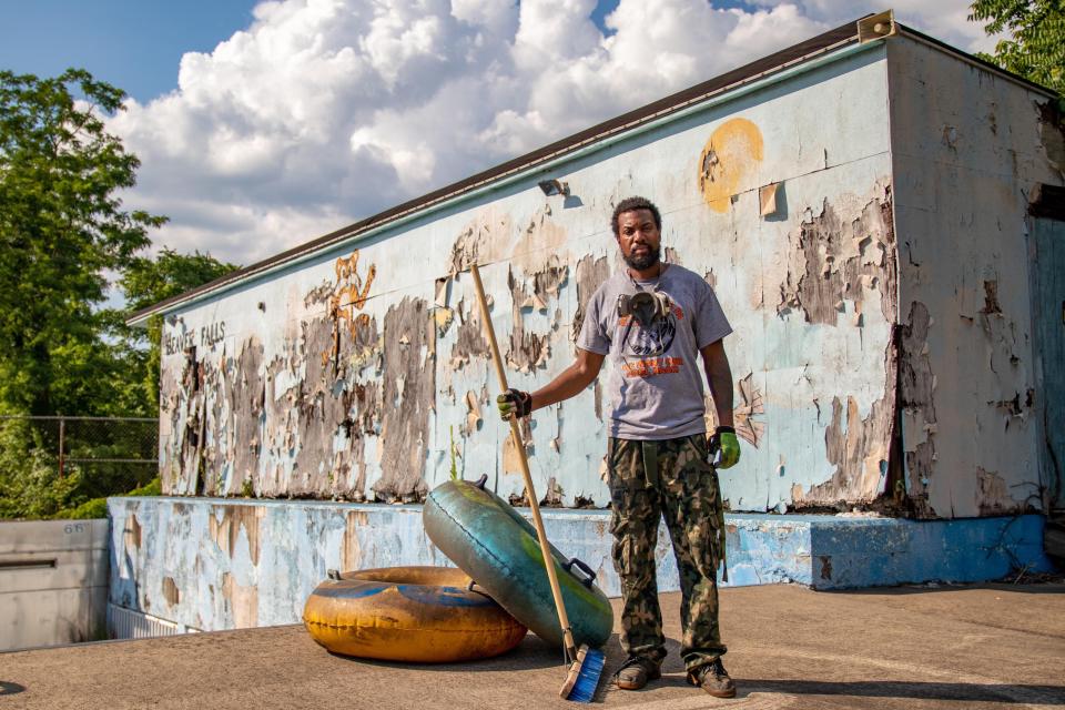 Nonprofit founder Tyrone Zeigler has worked for years to restore and reopen the long-shuttered Beaver Falls wave pool.