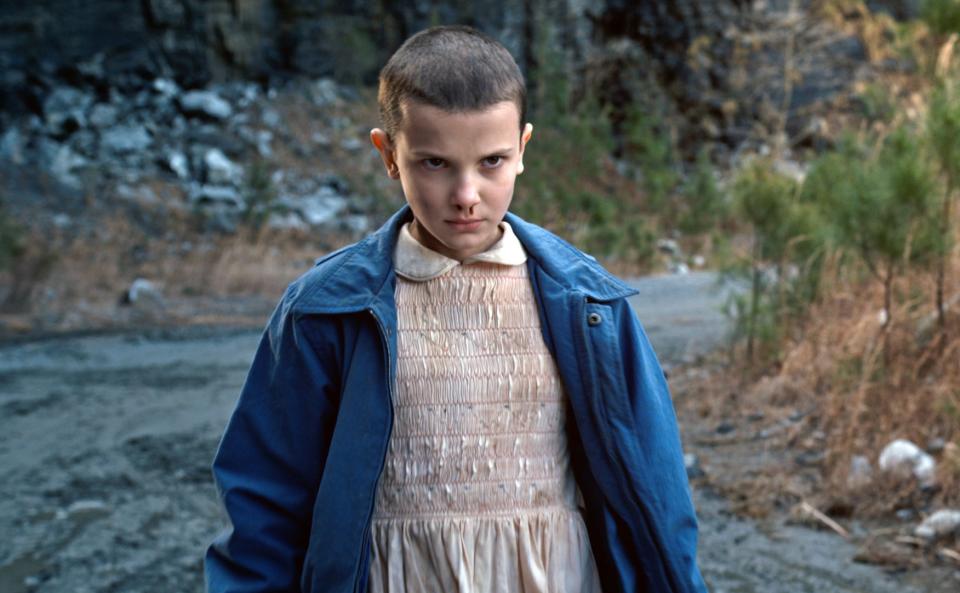 Eleven in "Stranger Things"