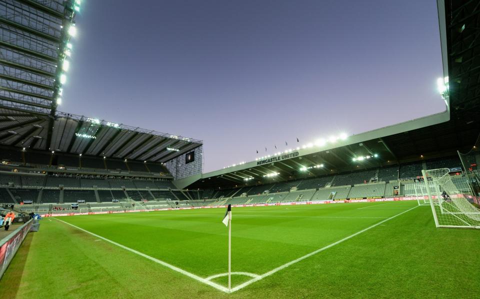 A general view before the Carabao Cup Semi Final 2nd Leg match between Newcastle United and Southampton at St James' Park on January 31, 2023 in Newcastle upon Tyne - Serena Taylor/Newcastle United via Getty Images