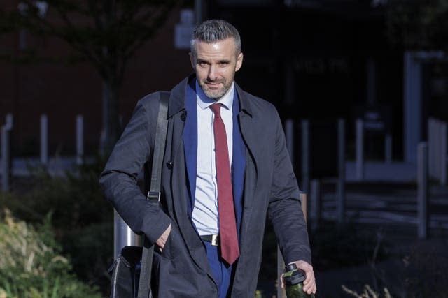 Assistant Chief Constable Bobby Singleton leaving Cromac House in Belfast after interviewing at the Northern Ireland Policing Board for the role of Northern Ireland Chief Constable