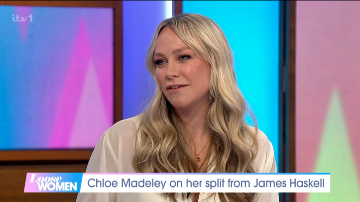 Chloe Madeley on Loose Women. (ITV)