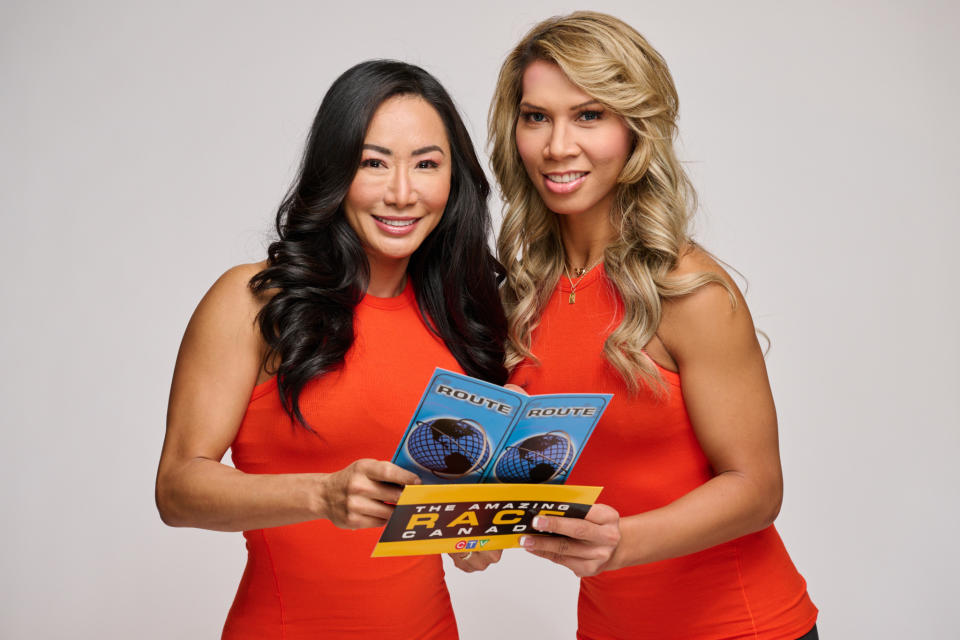 Gail Kim and Gisele Shaw on The Amazing Race Canada Season 9