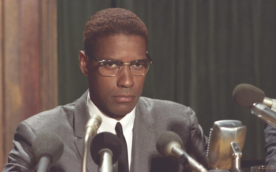 Denzel Washington in Malcolm X (1992)