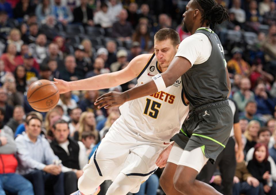 Denver Nuggets center Nikola Jokic is a favorite to win his third straight NBA MVP.