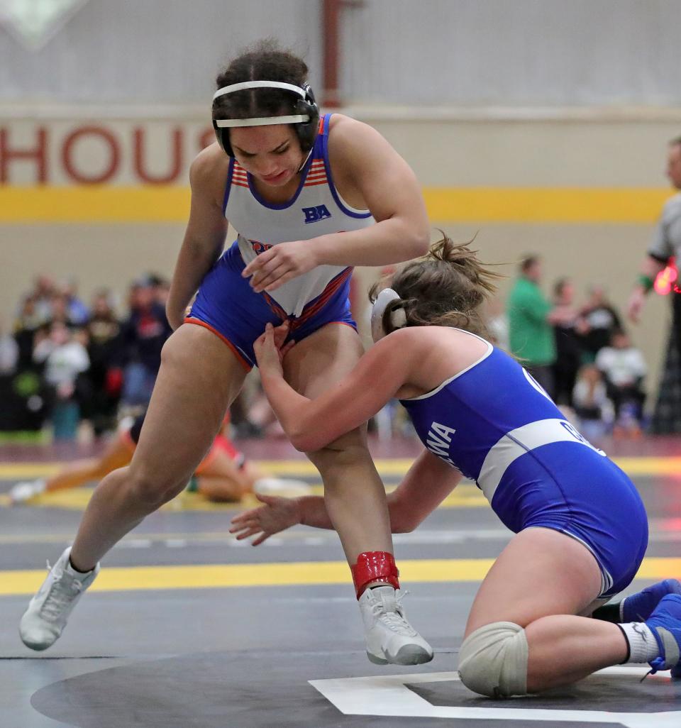 Ohio girls high school wrestling Women of Ironman Tournament results