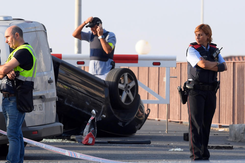 Bilder von den Anschlägen in Barcelona und Cambrils