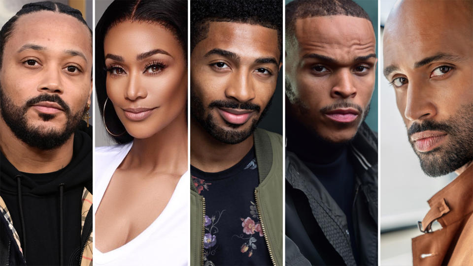 Romeo Miller, Tami Roman, Aspen Kennedy, Terayle Hill and Leon Fleisher