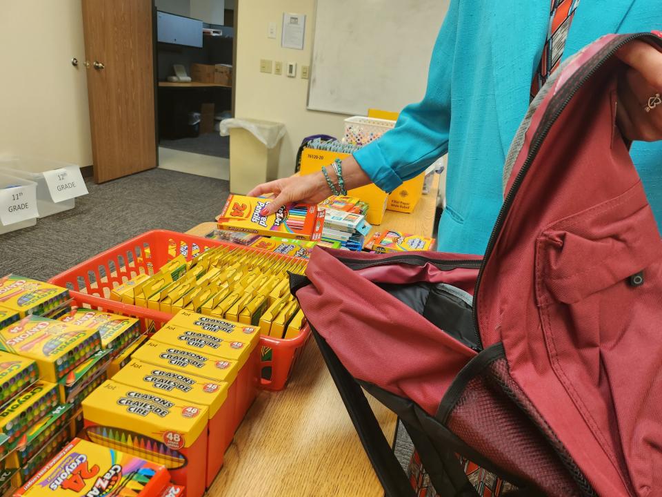 The Amarillo Rainbow Room is seen in this July 2023 file photo. The organization is hosting its annual Back to School Supply Drive, collecting supplies and community donations for area children, until Aug. 31.