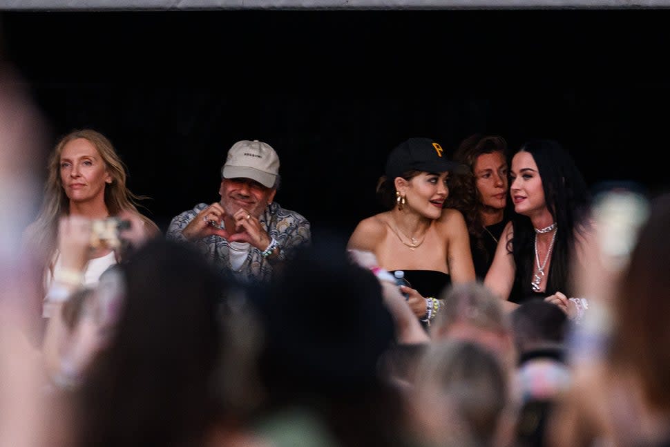 Toni Collette Taika Waititi Rita Ora and Katy Perry  Attend Taylor Swift's Eras Tour in Sydney Night 1