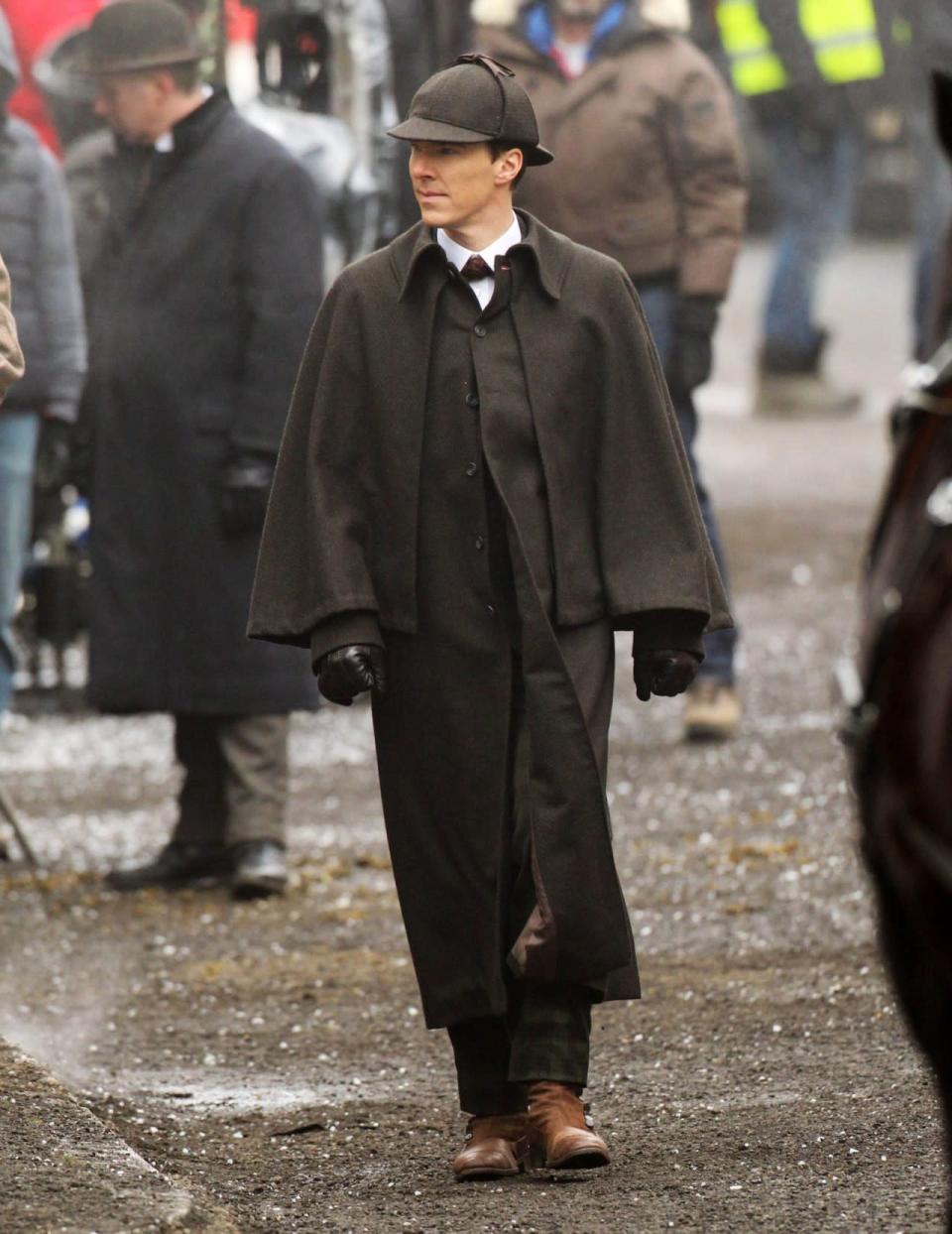 Sherlock Holmes (Benedict Cumberbatch) in ‘Sherlock’