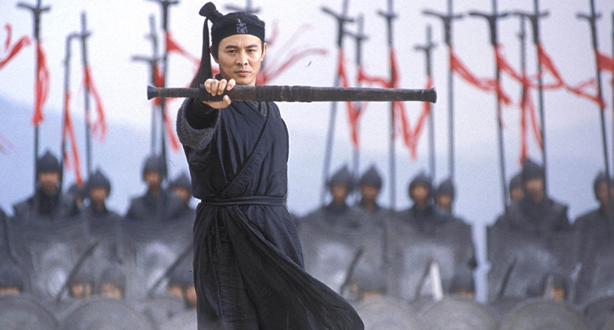 Jet Li in Hero (Credit: Miramax)