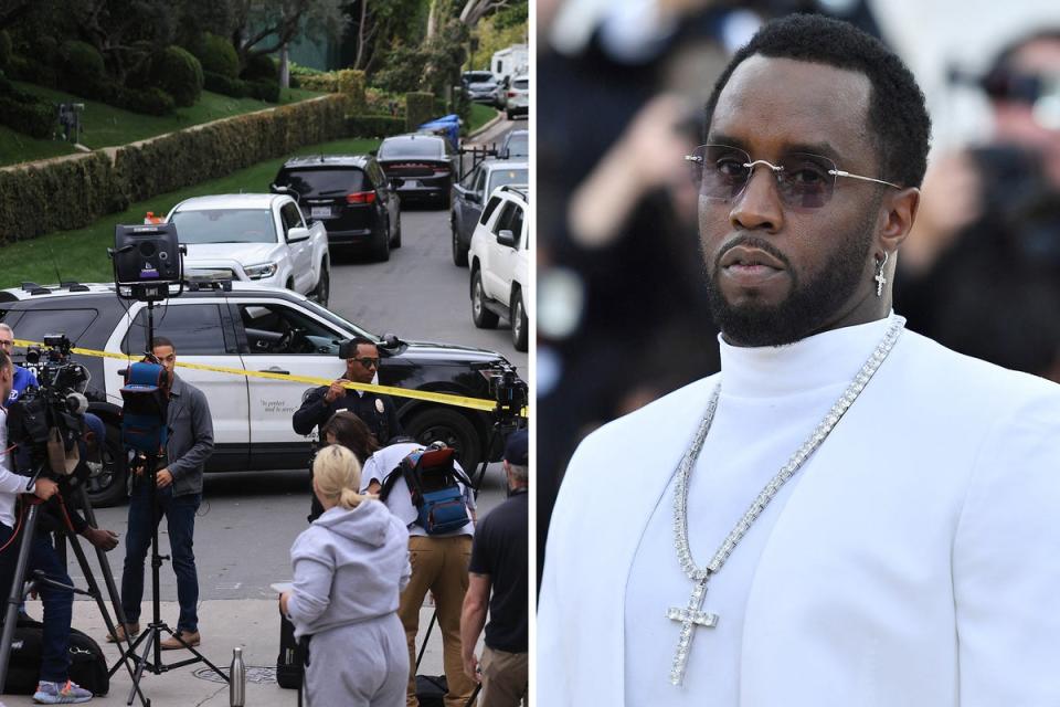A music producer named several industry icons in a scathing lawsuit against Sean ‘Diddy’ Combs last month (AFP/Getty)