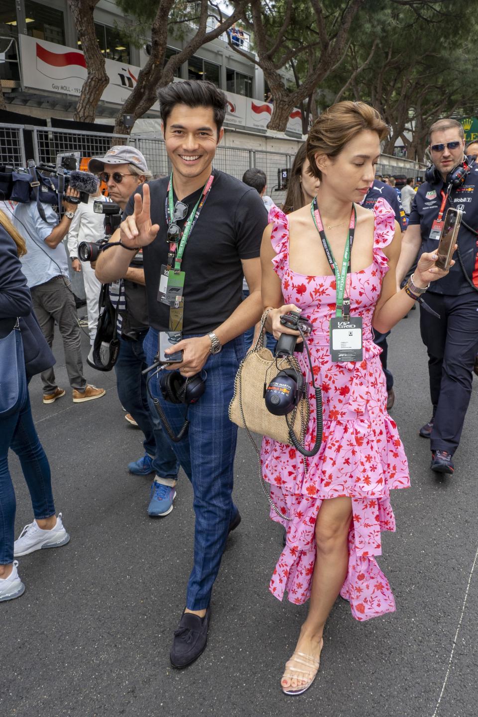 <h1 class="title">Celebrities At F1 Grand Prix of Monaco</h1><cite class="credit">Arnold Jerocki</cite>