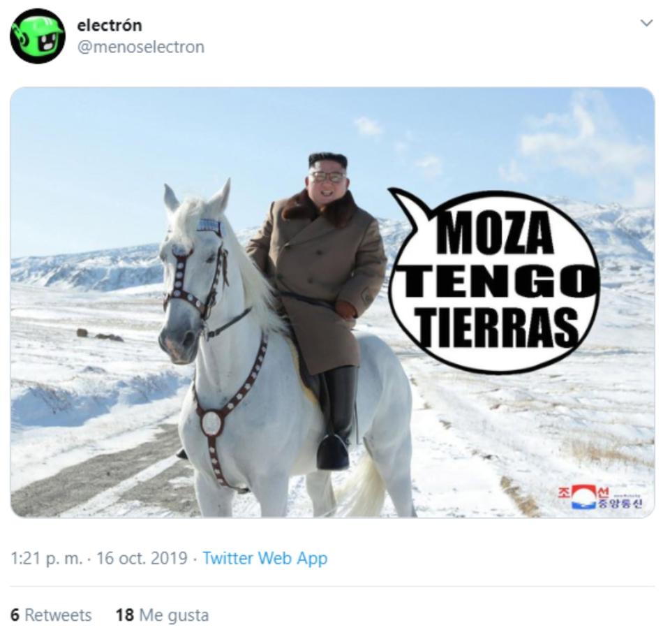 Corea del Norte publica unas fotos de Kim Jong-un a caballo y la red se llena de memes