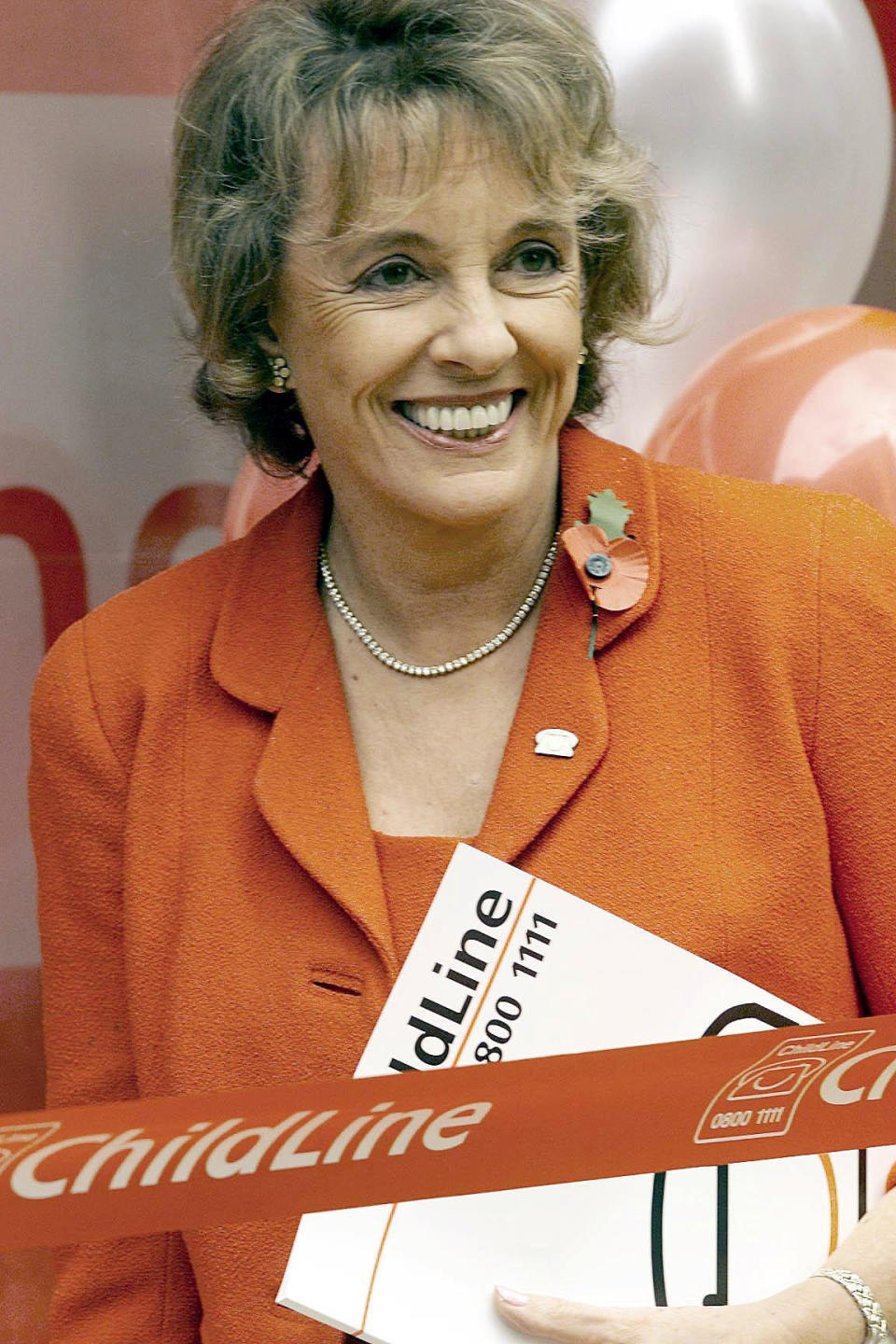 ChildLine founder Esther Rantzen at the official opening of a nerve centre for the nationwide young peoples' telephone advice service ChildLine.   (Photo by PA Images via Getty Images)