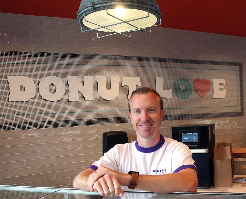 Tyler Goodwin looks forward to opening the doors of Donut Love in Newmarket.