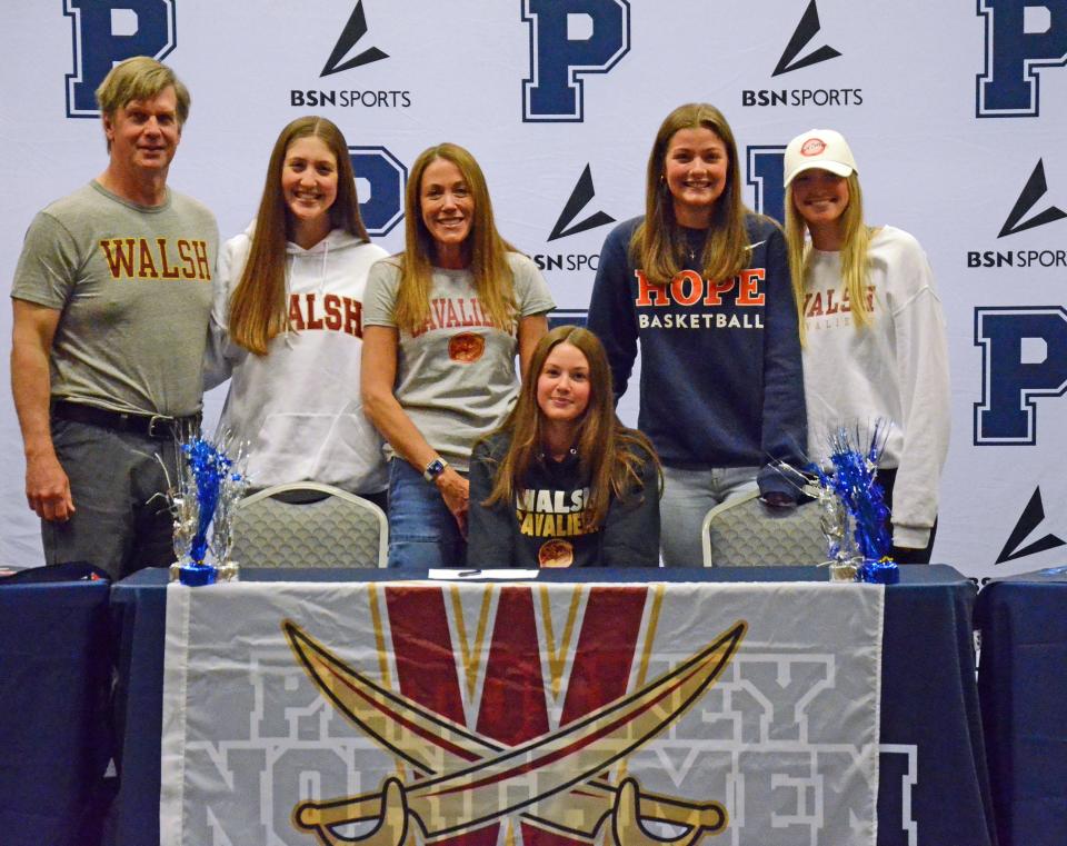 Petoskey senior Caroline Guy will head back to her home state of Ohio to join the Walsh University women's basketball program.