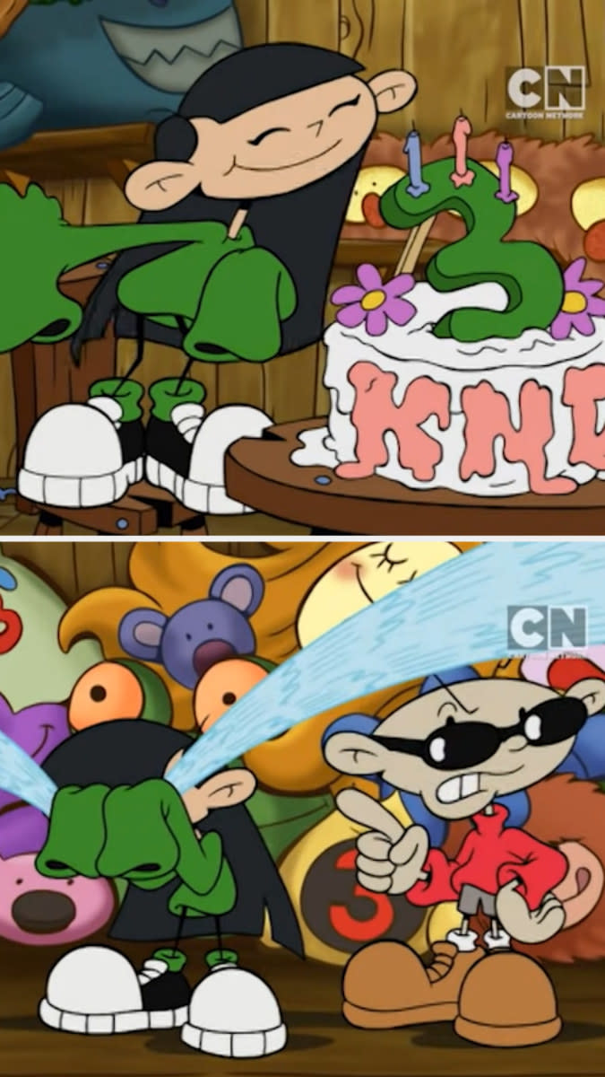 Screenshots from "Codename: Kids Next Door"