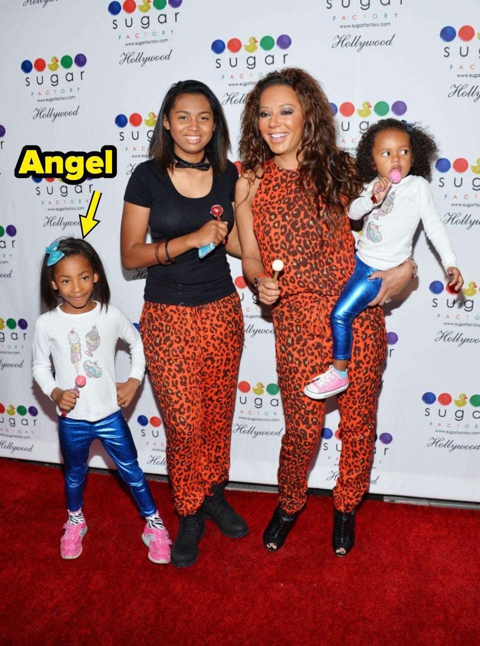 Mel B and her children