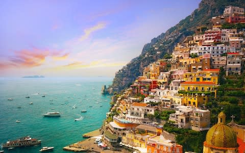 Italy's glorious Amalfi Coast - Credit: Getty