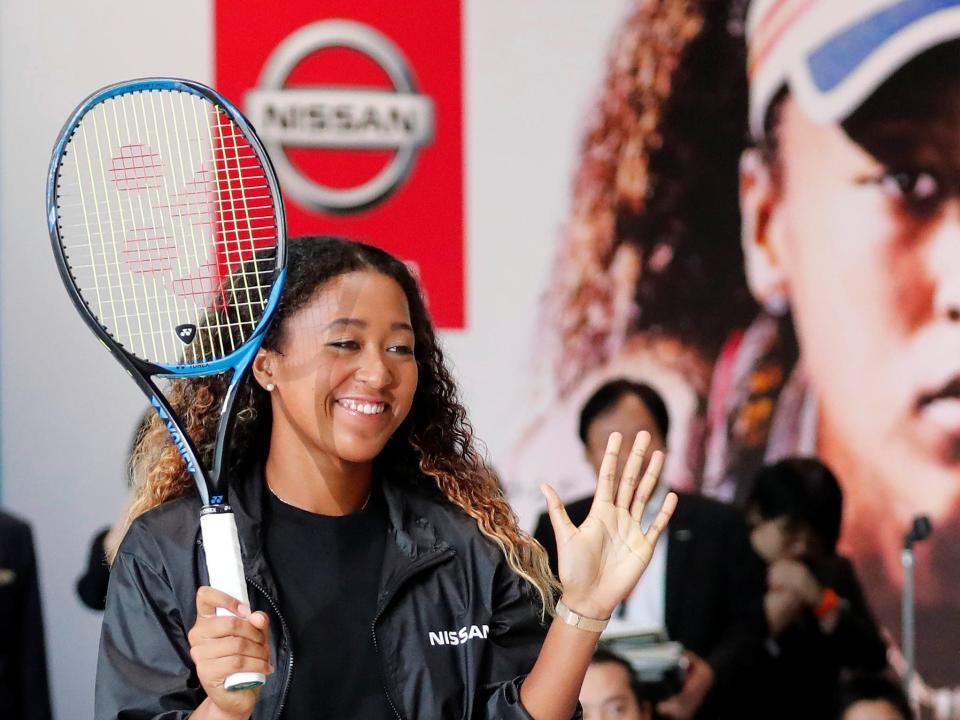 Naomi Osaka.