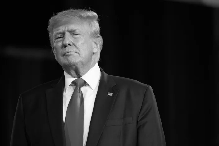 Former U.S. President Donald Trump speaks at the Conservative Political Action Conference (CPAC) at the Hilton Anatole on August 06, 2022 in Dallas, Texas. (Brandon Bell/Getty Images)