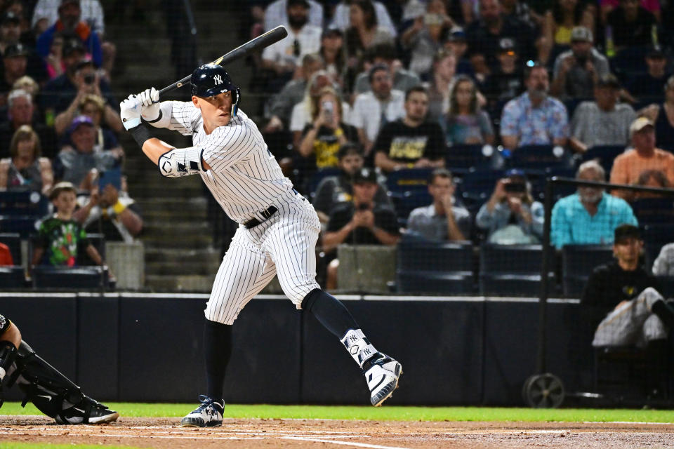 紐約洋基成功留下Aaron Judge。（Photo by Julio Aguilar/Getty Images）