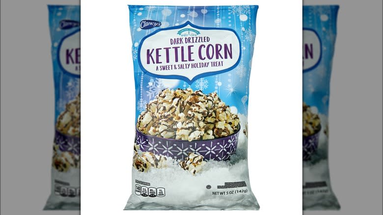 Dark chocolate kettle corn