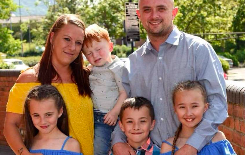 Jonathan Stevens was with his children at Barmouth beach in North Wales when they began to struggle in the water at lunchtime on Sunday. (Wales News)