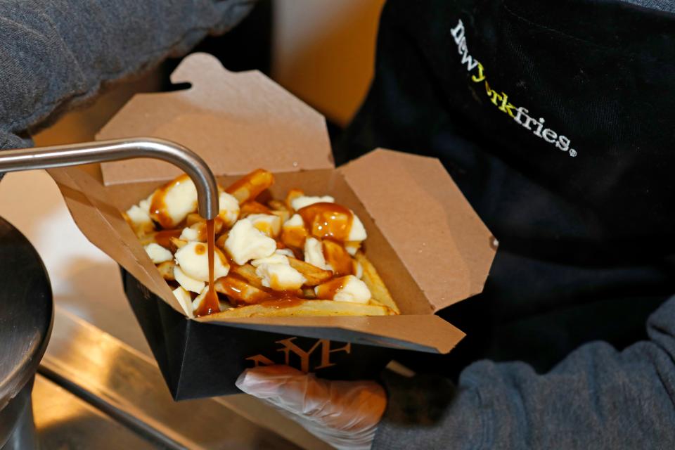 Poutine from New York Fries.