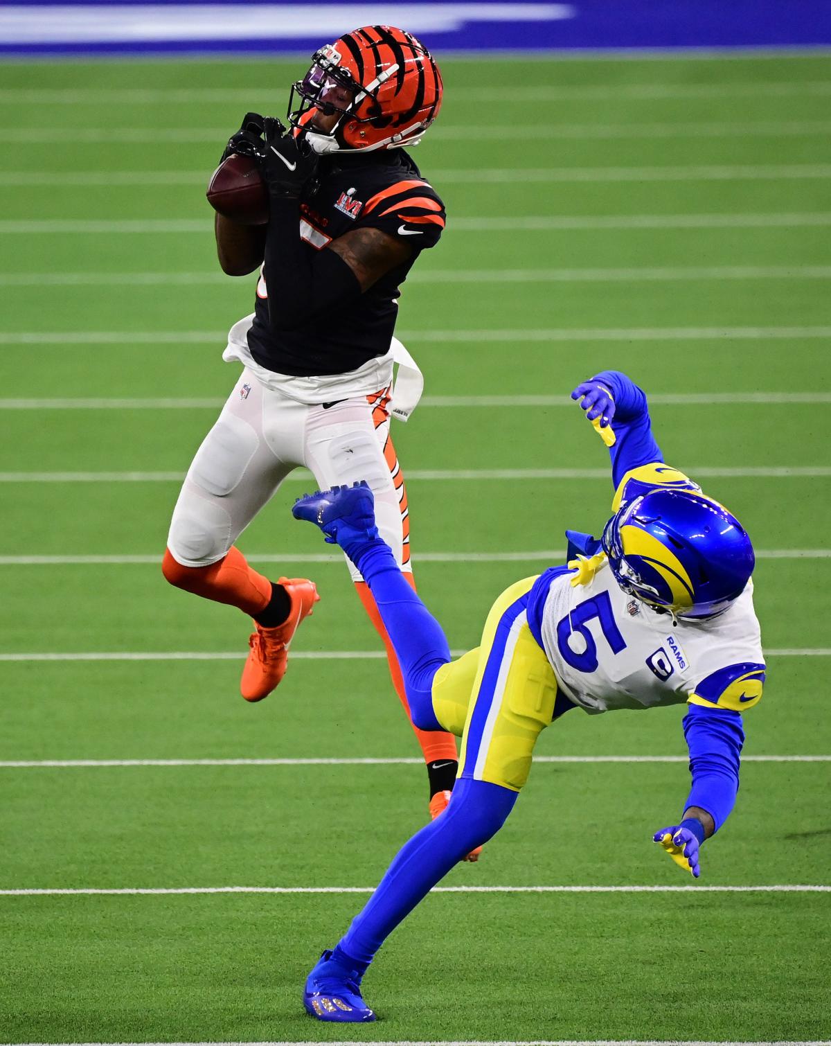 Bengals WR Tee Higgins scores trick play touchdown in Super Bowl 2022