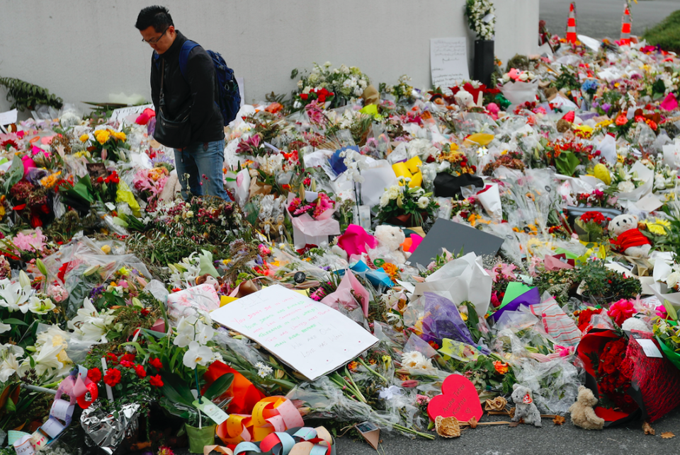 <em>The ban comes following the devastating terrorist attacks on two mosques in Christchurch (AP)</em>