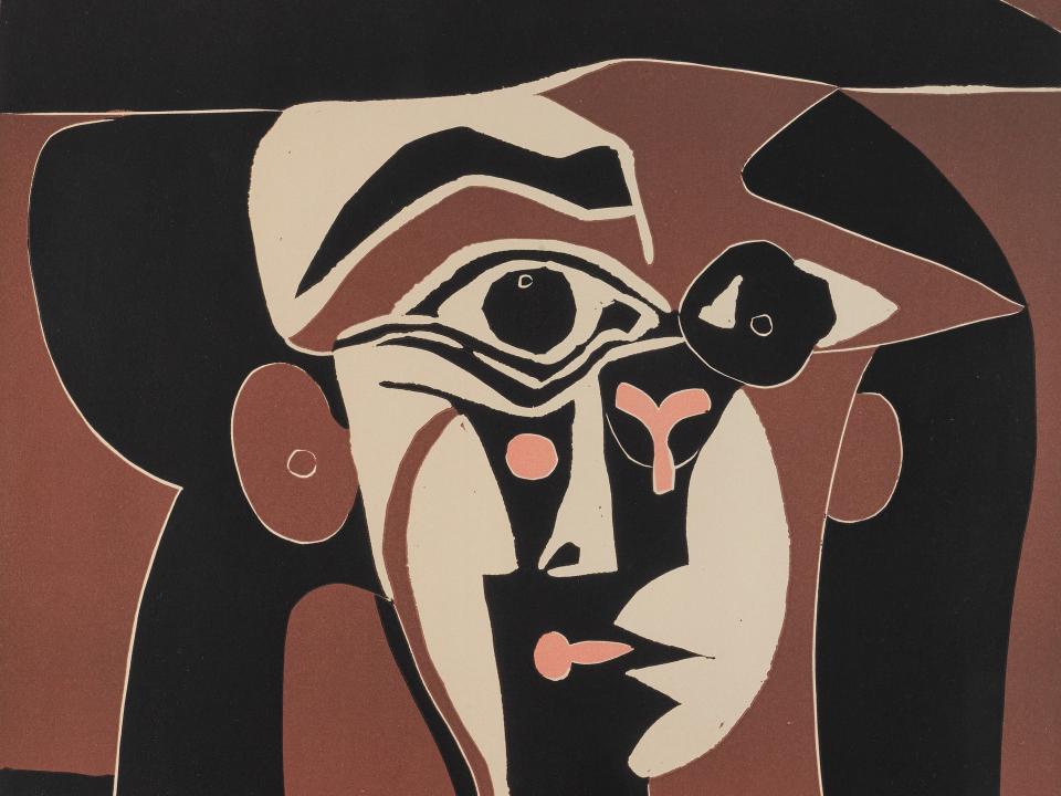 Pablo Picasso's Jacqueline au chapeau noir