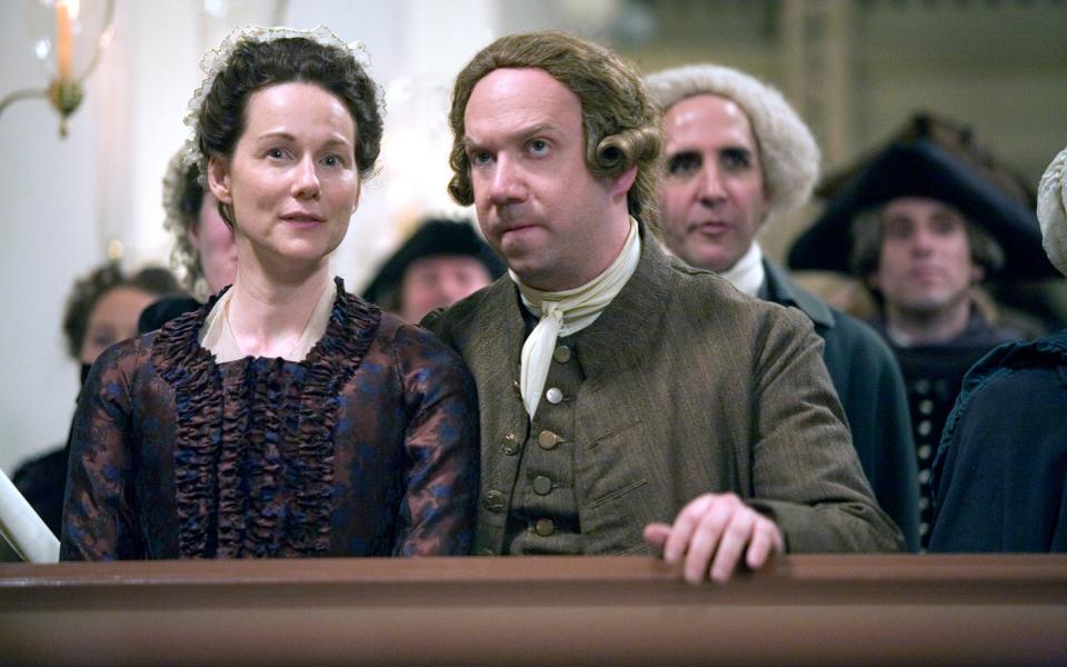 'The logical end of this stuff becomes so limiting': Giamatti has played John Adams, the 2nd US President