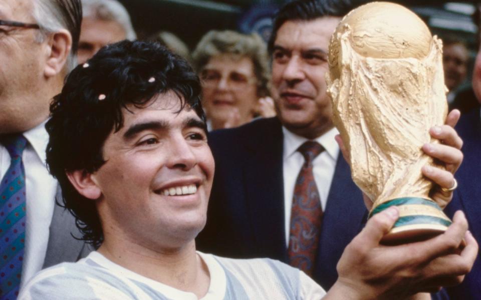 Der WM-Sieg 1986 machte Diego Maradona in Argentinien zum Goldjungen. (Bild: Mike King / Allsport / Getty Images / Hulton Archive)